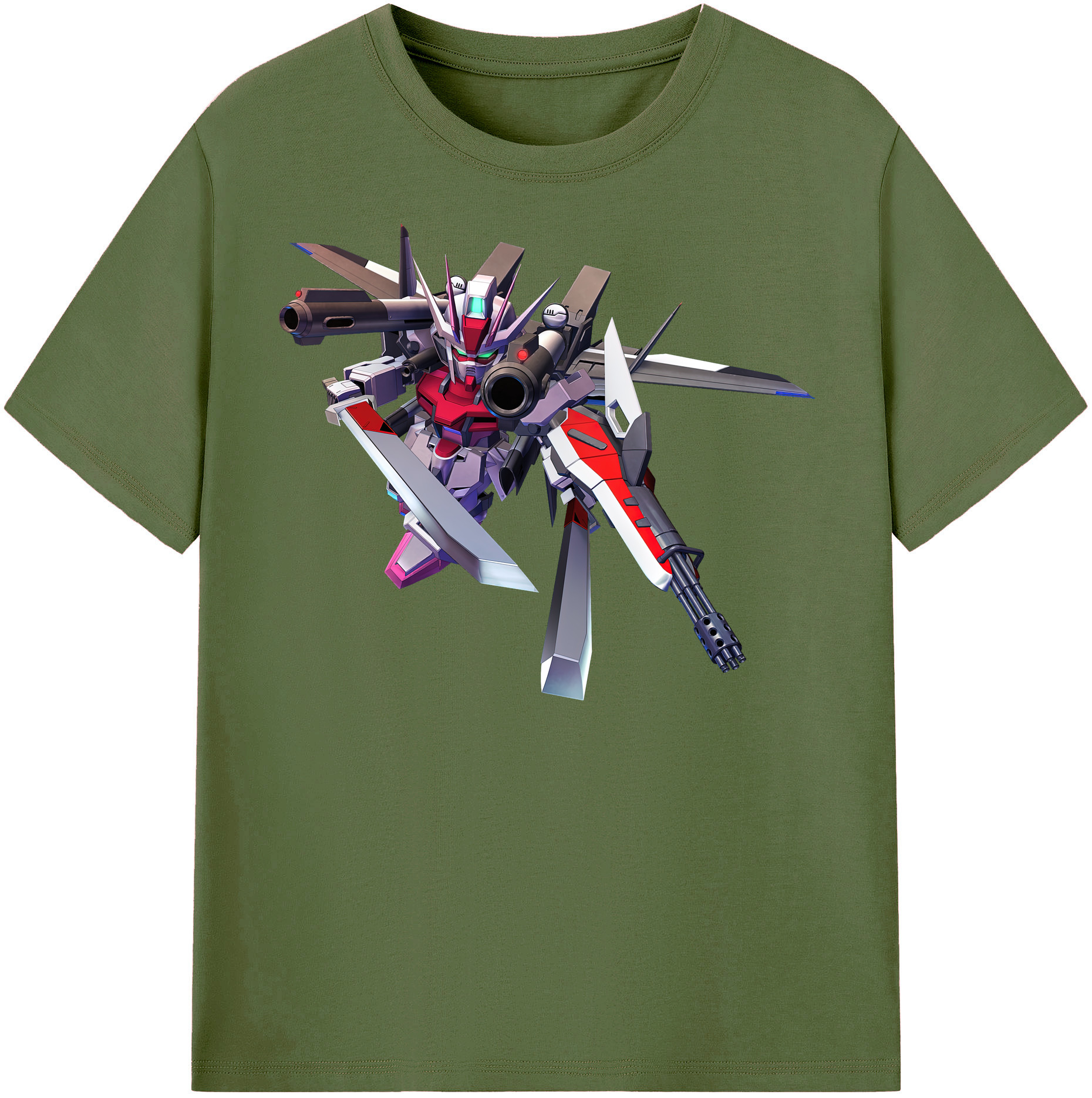 （画像用） 機動戦士ガンダム Mobile Suit Gundam 綿100％半袖Tシャツ（フロントプリント）